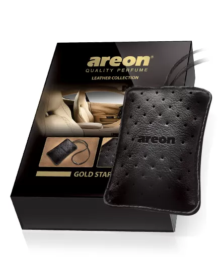 Areon Leather collection Gold star